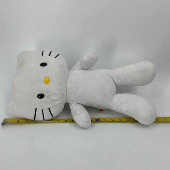 Build A Bear Hello Kitty Sanrio Plush Cat White Stuffed 19 Inch NO BOW - Picture 10 of 14